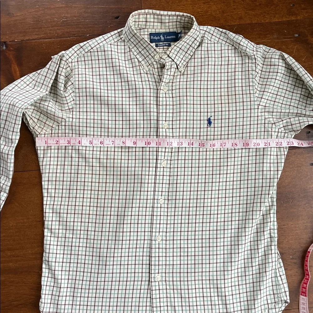 Ralph Lauren Classic Fit Long Sleeve Button Down Shirt - Sz M